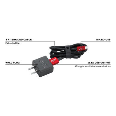 Milwaukee 48-59-2013 - REDLITHIUM USB Charger & Portable Power Source Kit